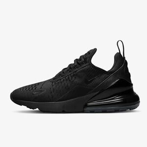 Women’s Nike Air Max 270 triple black 10.5 worn once